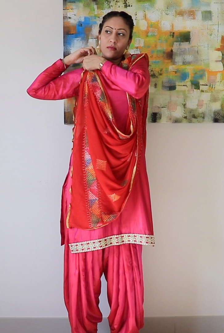 REYON Self Design Punjabi Suit With Heavy Dupatta, MULTI at Rs 900/piece in  Surat